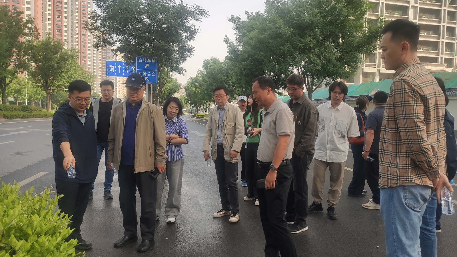 深化行业交流 共谋发展新篇 --协会组织会员单位赴西安市政建设集团参观交流